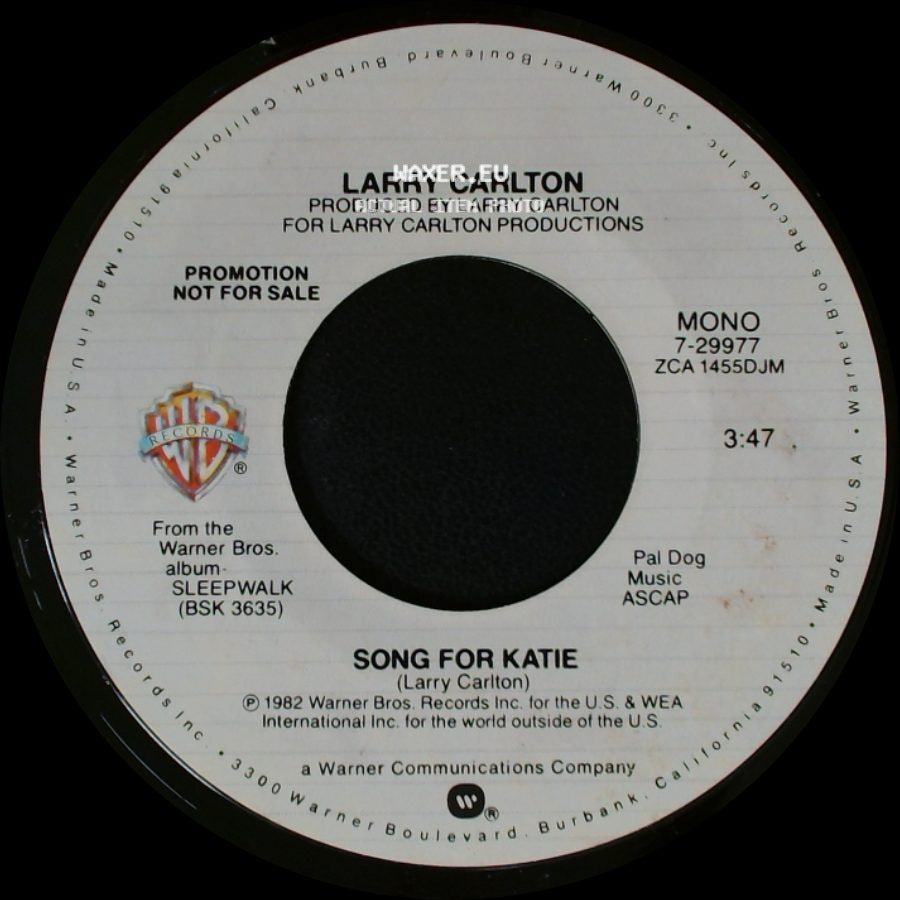 Larry Carlton - Song For Katie / Song For Katie side B