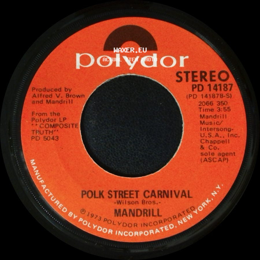 Mandrill - Polk Street Carnival / Hang Loose side A