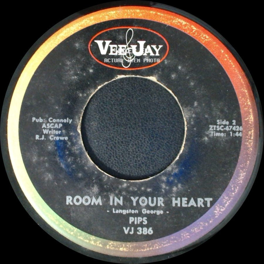 Pips - Every Beat Of My Heart / Room In Your Heart side B