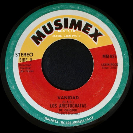 Los Aristocratas De Chicago / Los Aristocratas - No Morira Jamas / Vanidad side B
