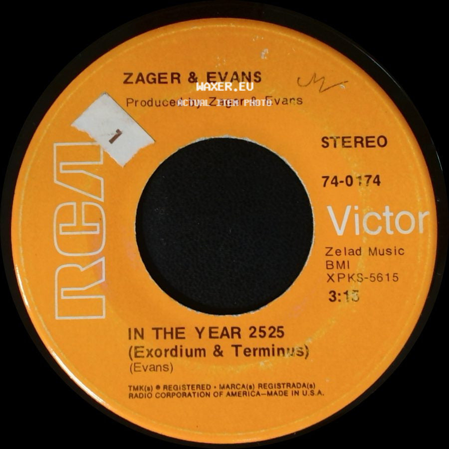 Zager & Evans - Little Kids / In The Year 2525 (Exordium & Terminus) side B