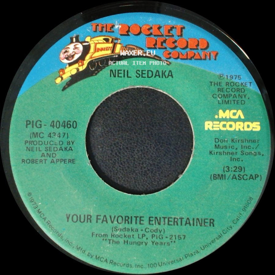 Neil Sedaka - Bad Blood / Your Favorite Entertainer side B