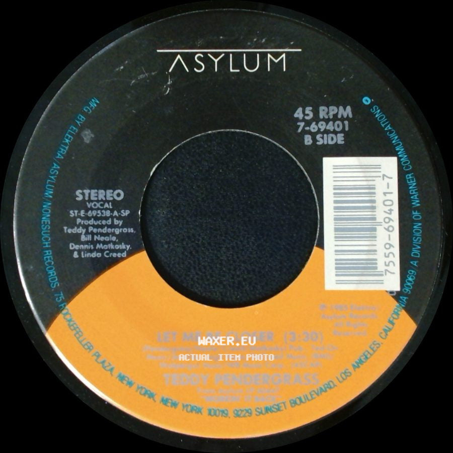 Teddy Pendergrass - Joy / Let Me Be Closer side B
