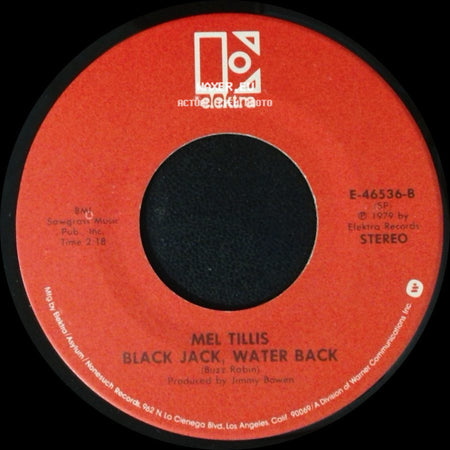 Mel Tillis - Black Jack, Water Back / Blind In Love side A