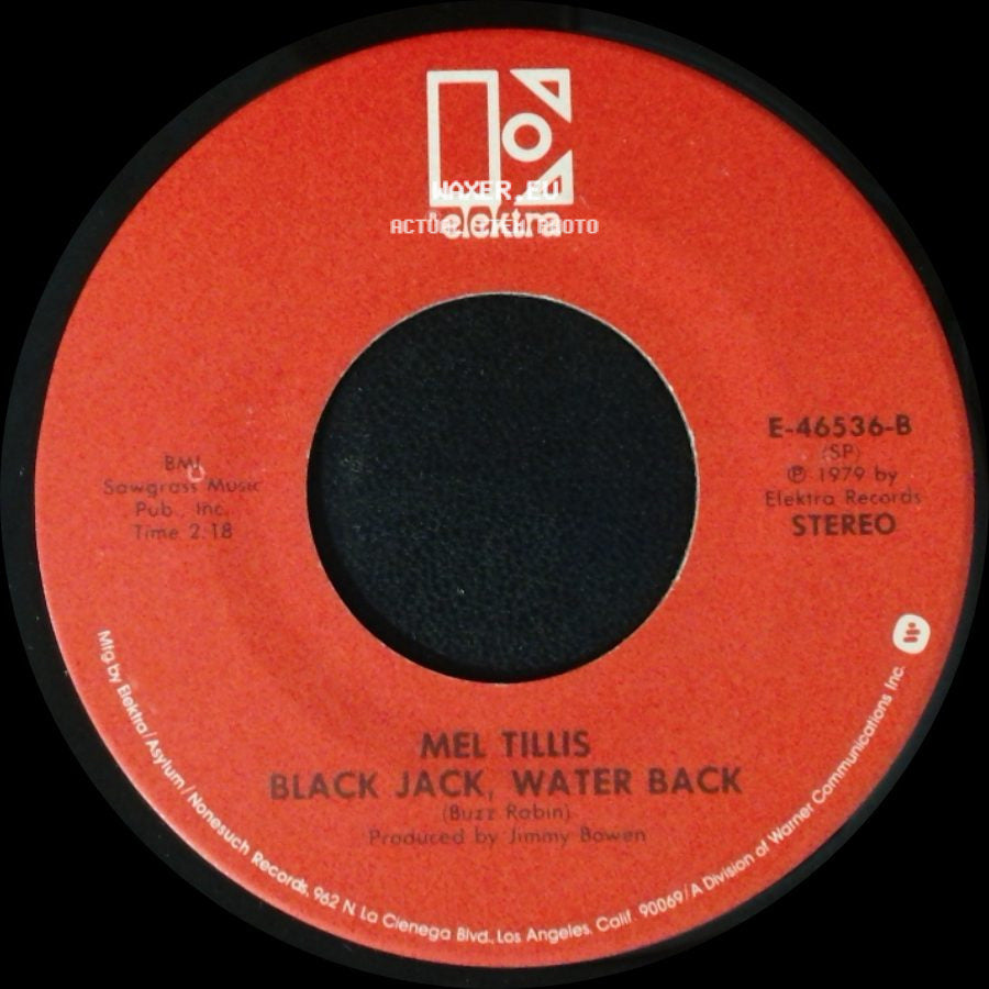 Mel Tillis - Black Jack, Water Back / Blind In Love side A