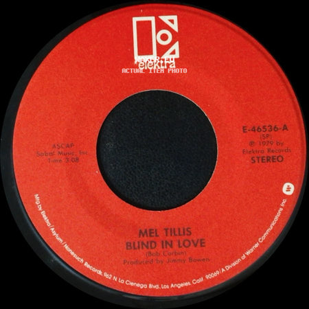 Mel Tillis - Black Jack, Water Back / Blind In Love side B