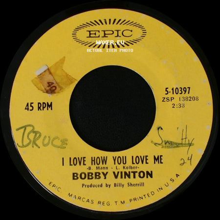 Bobby Vinton - I Love How You Love Me / Little Barefoot Boy side A