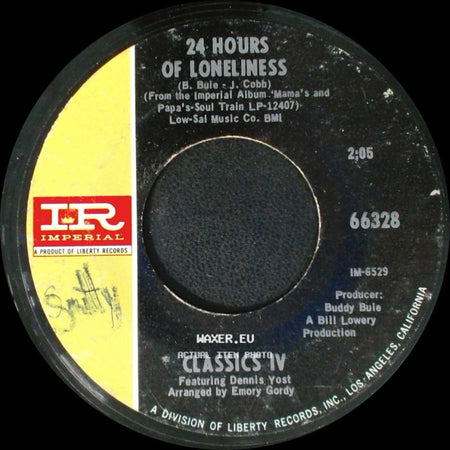 Classics Iv - 24 Hours Of Loneliness / Stormy side A