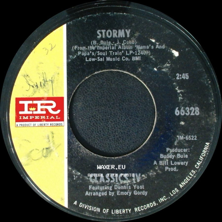 Classics Iv - 24 Hours Of Loneliness / Stormy side B