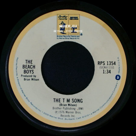 The Beach Boys - The T M Song / Rock And Roll Music side A