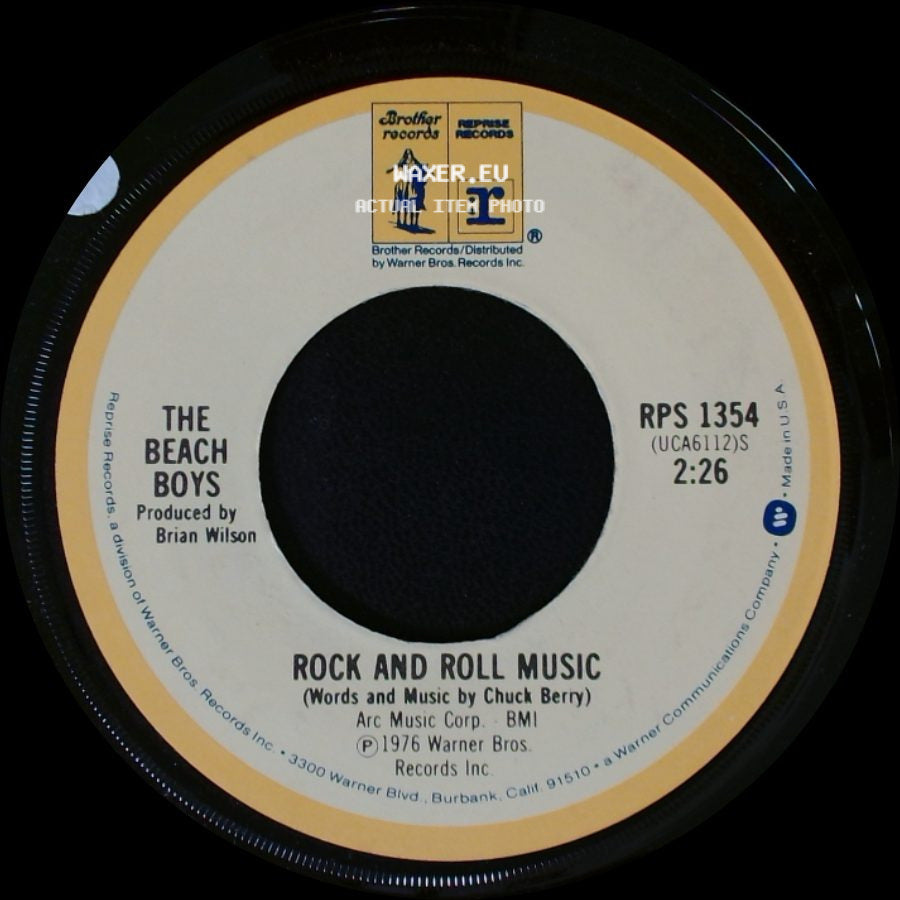 The Beach Boys - The T M Song / Rock And Roll Music side B