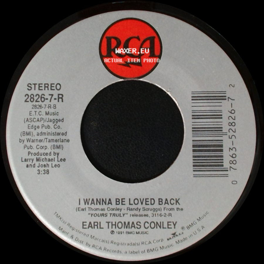 Earl Thomas Conley - Shadow Of A Doubt / I Wanna Be Loved Back side B