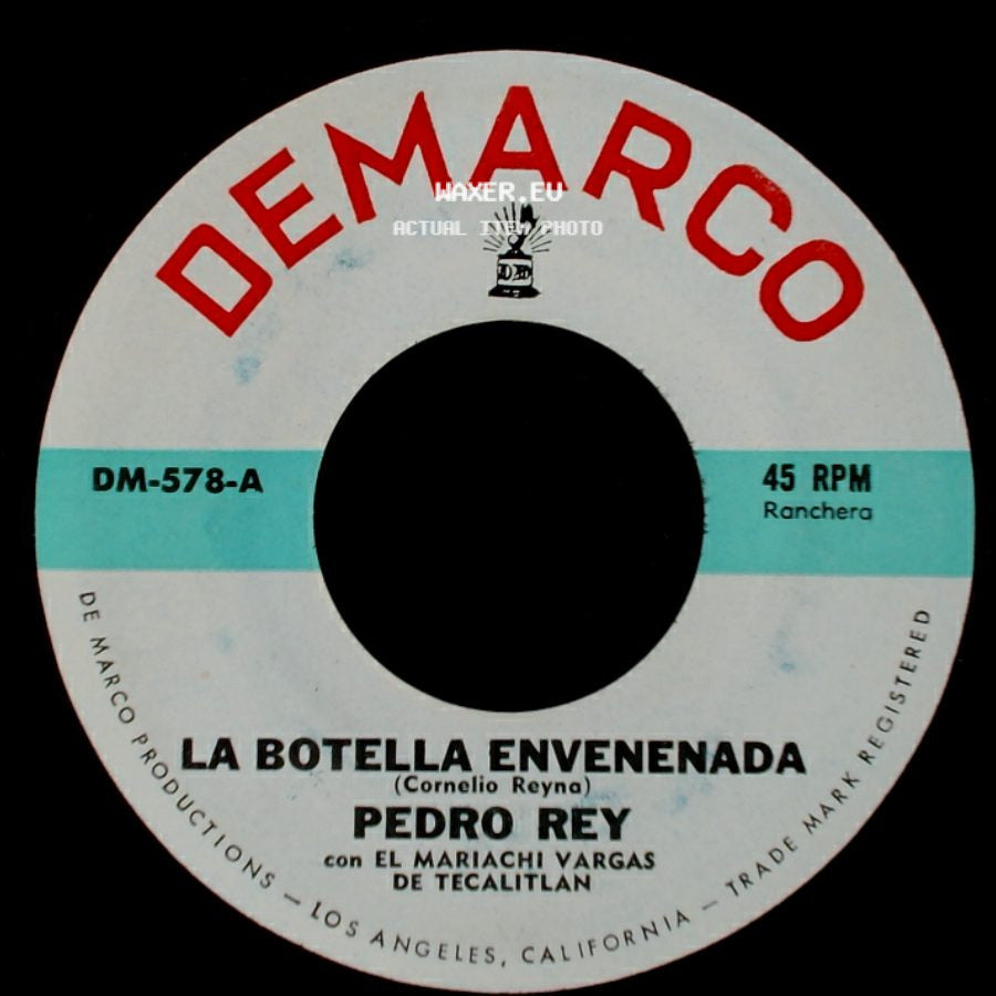 Pedro Rey - La Botella Envenenada / Lo De Siempre side A