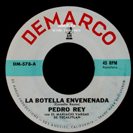 Pedro Rey - La Botella Envenenada / Lo De Siempre side A