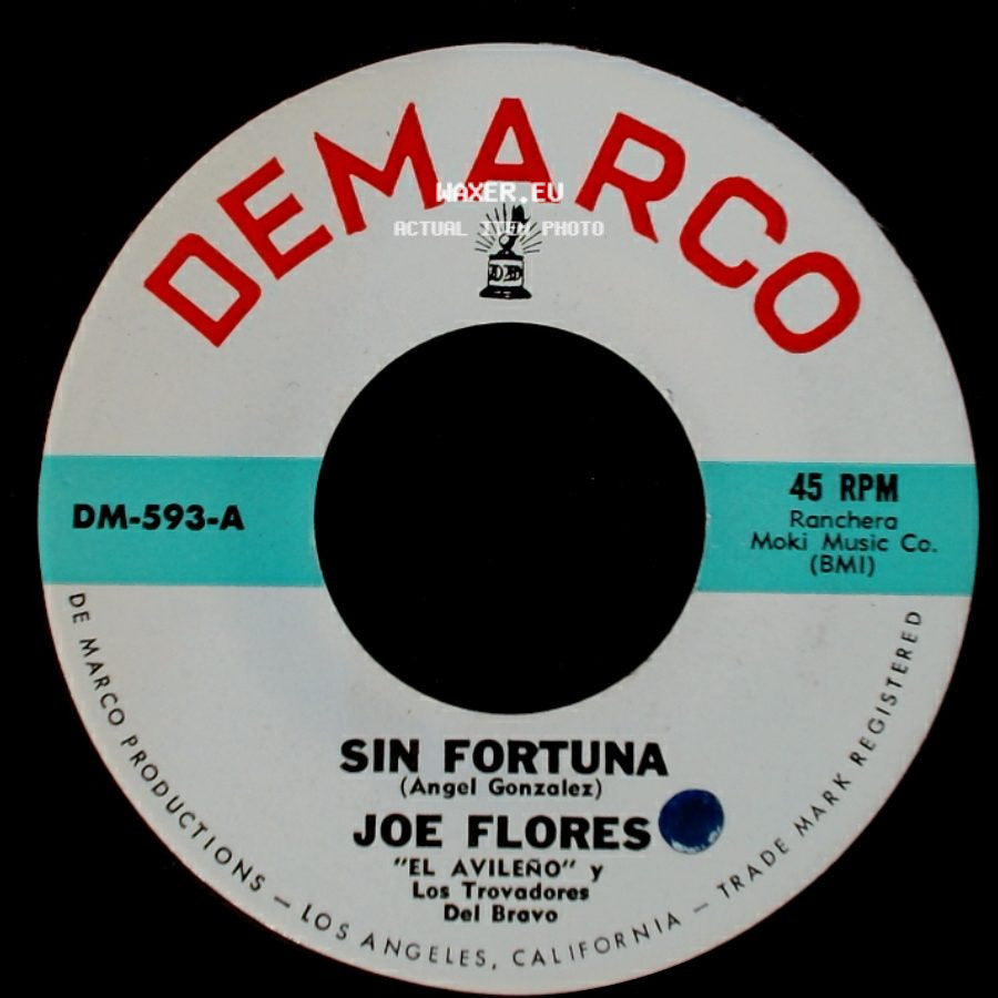Joe Flores - Sin Fortuna / Cancion Mixteca side A
