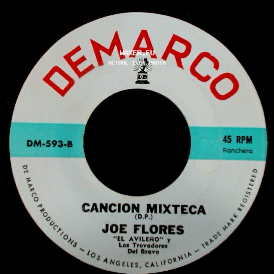 Joe Flores - Sin Fortuna / Cancion Mixteca side B