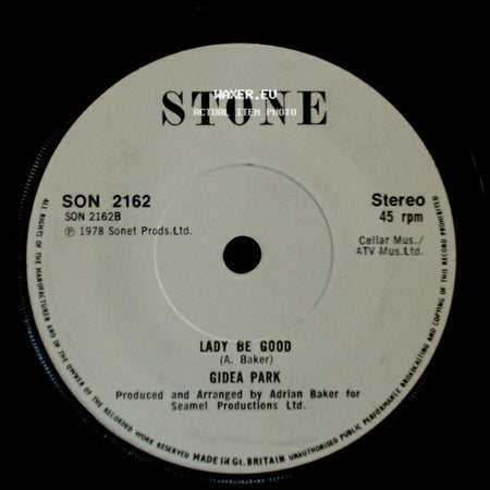 Gidea Park / Beach Boy Gold - Lady Be Good / Gidea Park side A