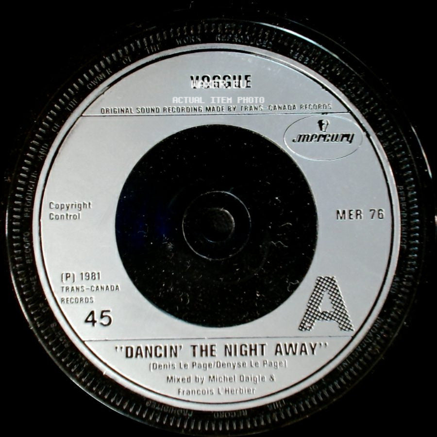 Voggue - Dancin' The Night Away / Roller Boogie side A