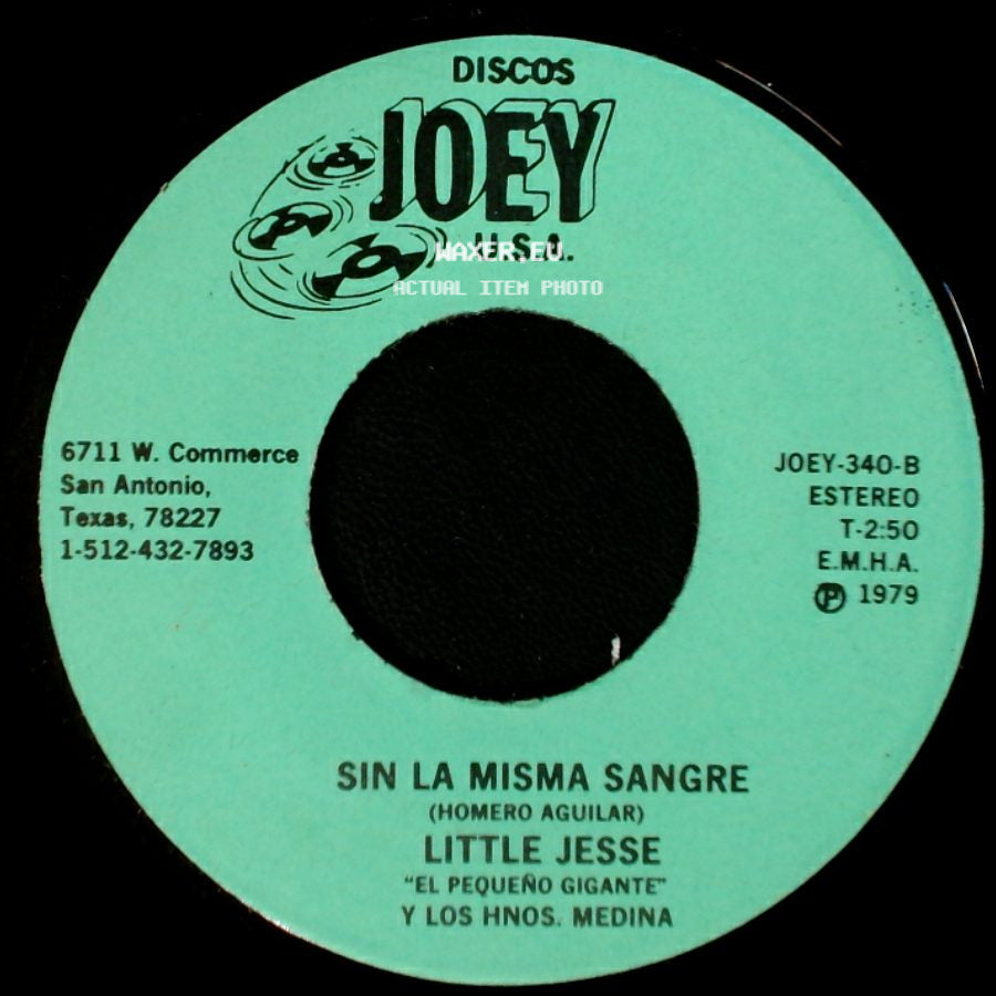 Little Jesse Y Los Hnos. Medina / Little Jesse "El Pequeño Gigante" Y Los Hnos. Medina - Mama Solita / Sin La Misma Sangre side B