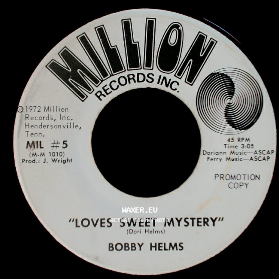 Bobby Helms - It's The Little Things / Loves Sweet Mystery side B