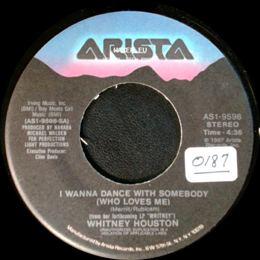 Whitney Houston - Moment Of Truth / I Wanna Dance With Somebody (Who Loves Me) side B