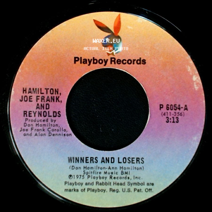 Hamilton, Joe Frank, And Reynolds - Barroom Blues / Winners And Losers side B