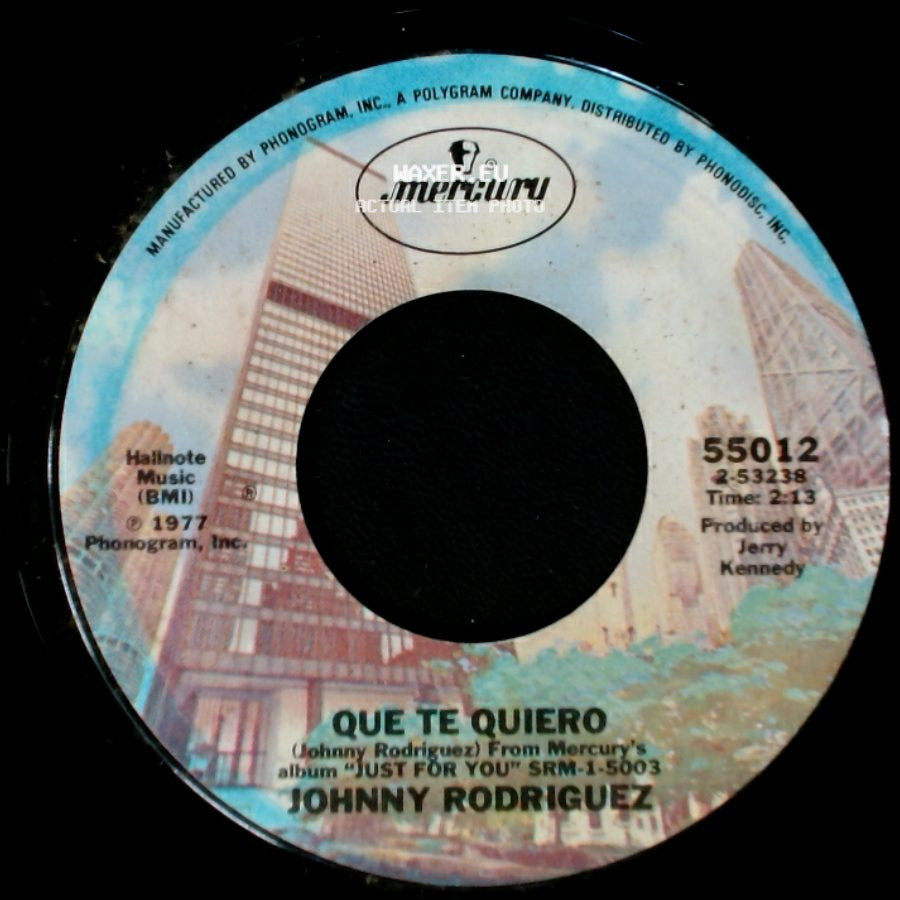 Johnny Rodriguez - Savin' This Love Song For You / Que Te Quiero side B