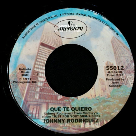 Johnny Rodriguez - Savin' This Love Song For You / Que Te Quiero side B