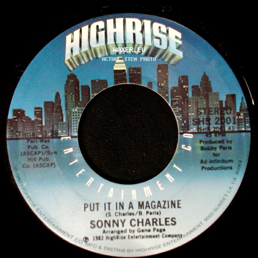 Sonny Charles - Put It In A Magazine / The Week-End Father Song side A