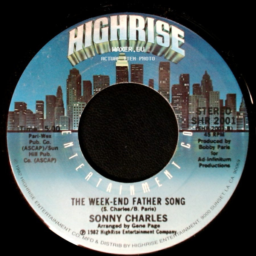Sonny Charles - Put It In A Magazine / The Week-End Father Song side B
