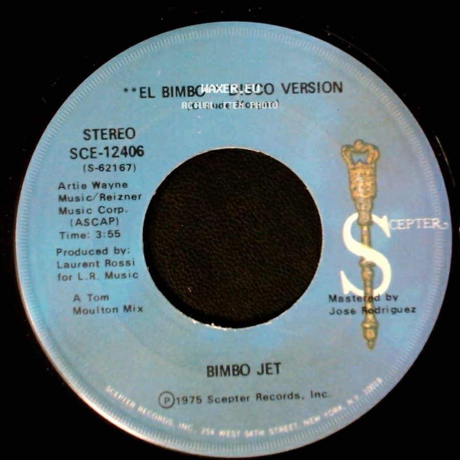Bimbo Jet - El Bimbo / El Bimbo Disco Version side B