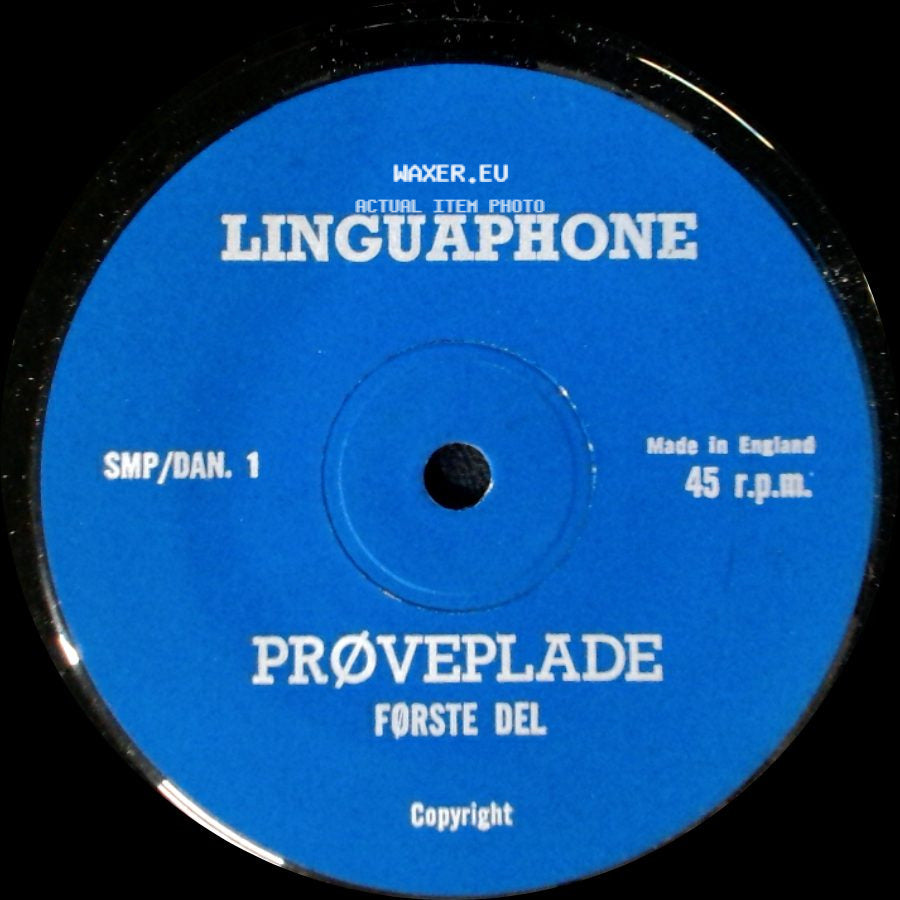 Unknown Artist - Prøveplade Anden Del / Prøveplade Første Del side B