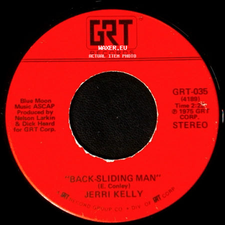 Jerri Kelly - Back-Sliding Man / All I'm Really Losing Is My Mind side A