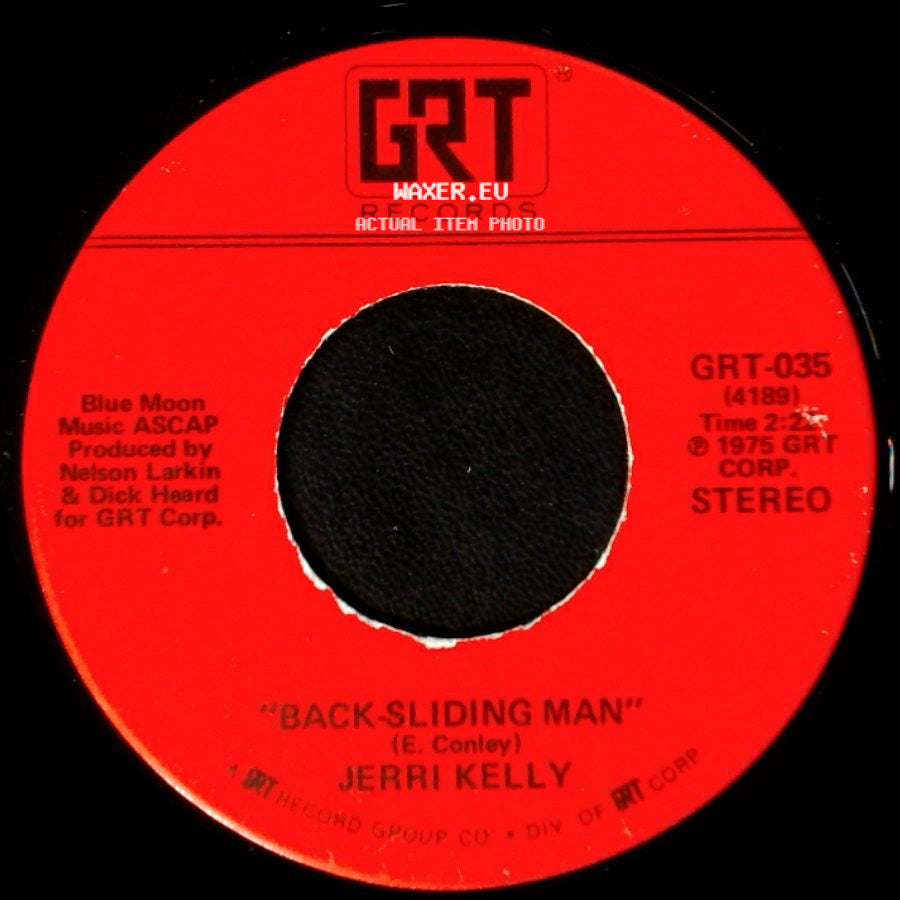 Jerri Kelly - Back-Sliding Man / All I'm Really Losing Is My Mind side A