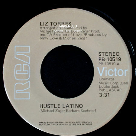 Liz Torres - Hustle Latino / Hurt side A