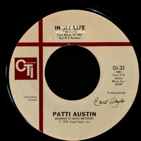 Patti Austin - Say You Love Me / In My Life side B