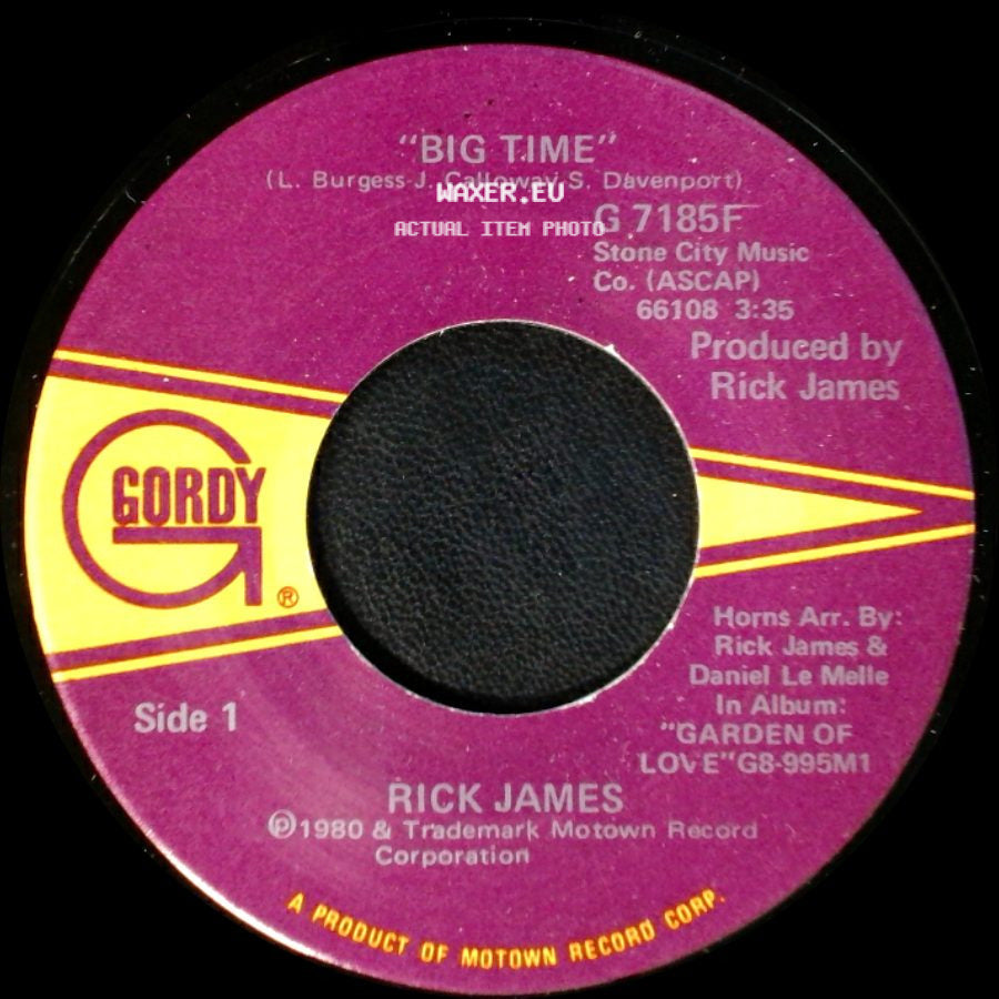 Rick James - Big Time / Island Lady side A