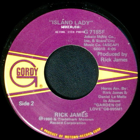 Rick James - Big Time / Island Lady side B
