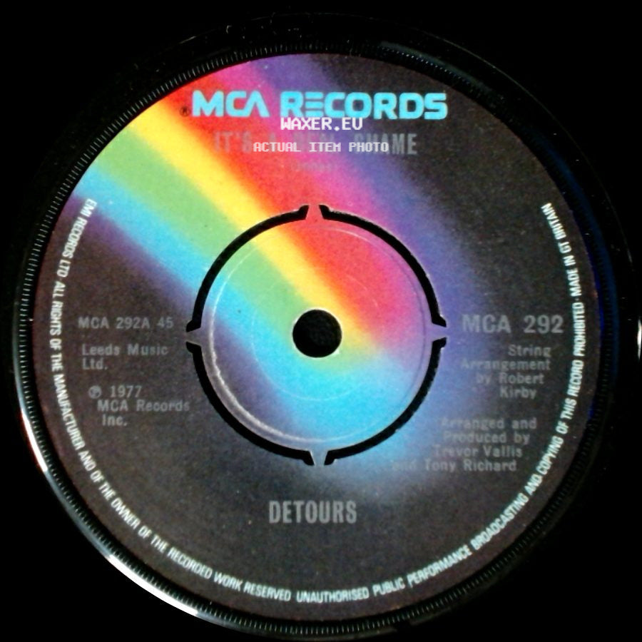 Detours - Cheeky / It's A Real Shame side B