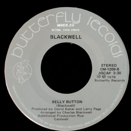 Blackwell - Belly Button / Give It All Ya Got side A