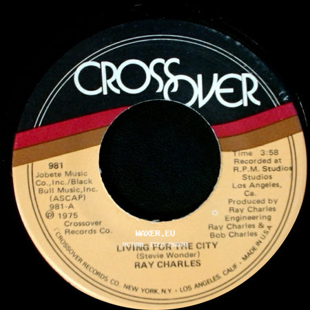 Ray Charles - Then We'll Be Home / Living For The City side B