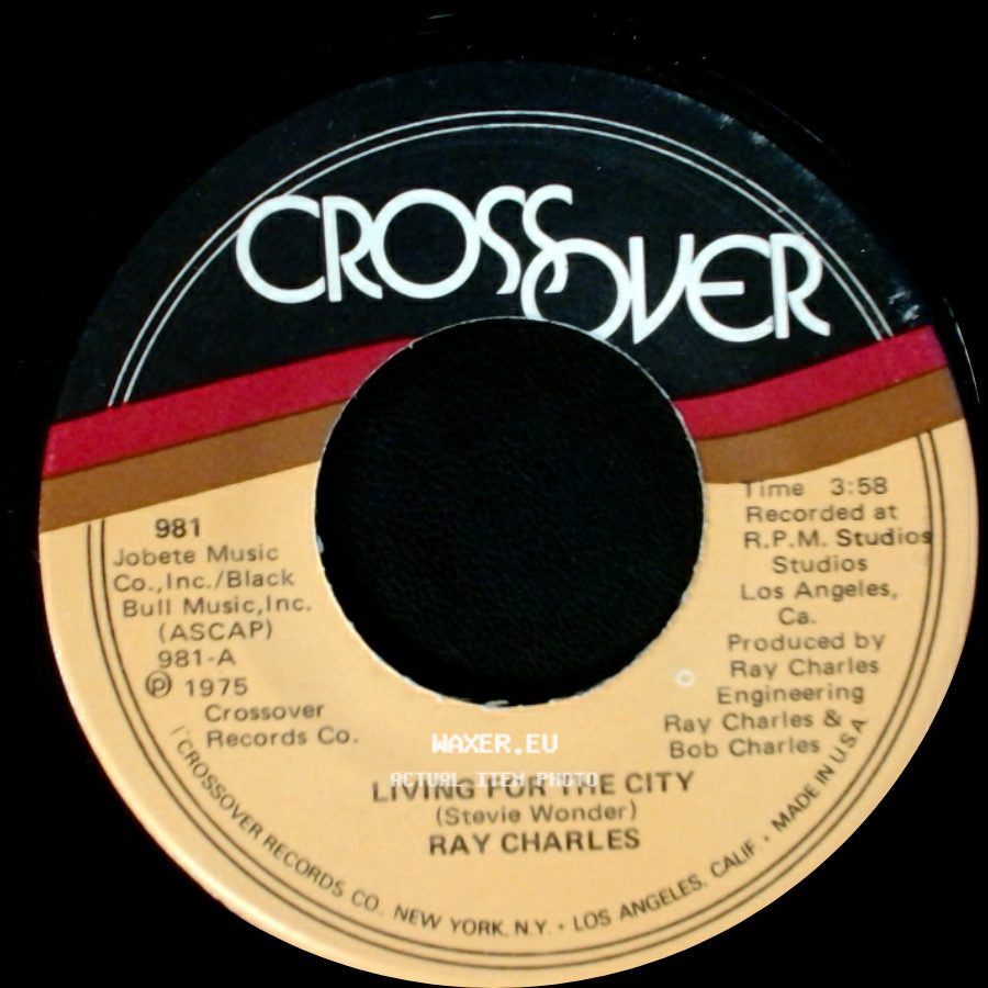 Ray Charles - Then We'll Be Home / Living For The City side B