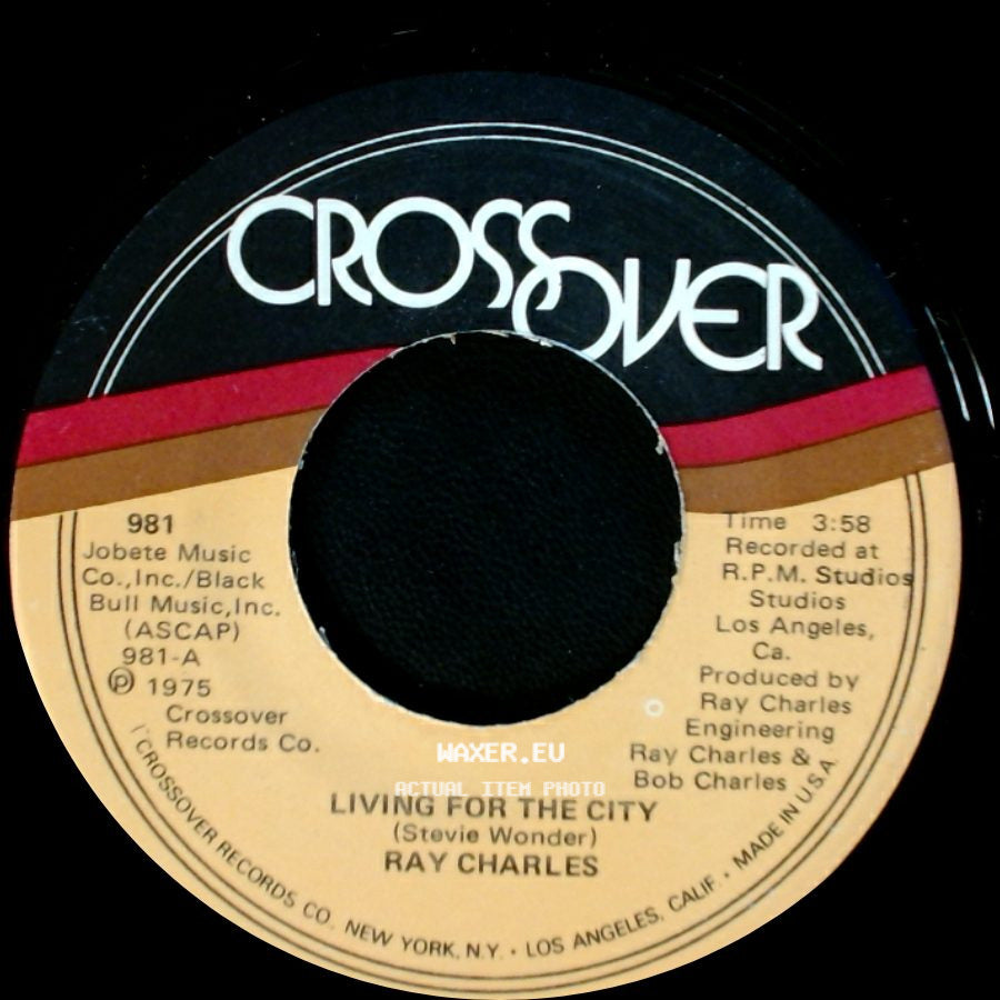 Ray Charles - Then We'll Be Home / Living For The City side B