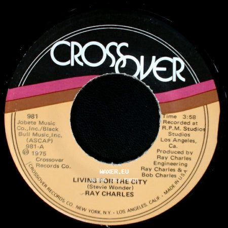 Ray Charles - Then We'll Be Home / Living For The City side B