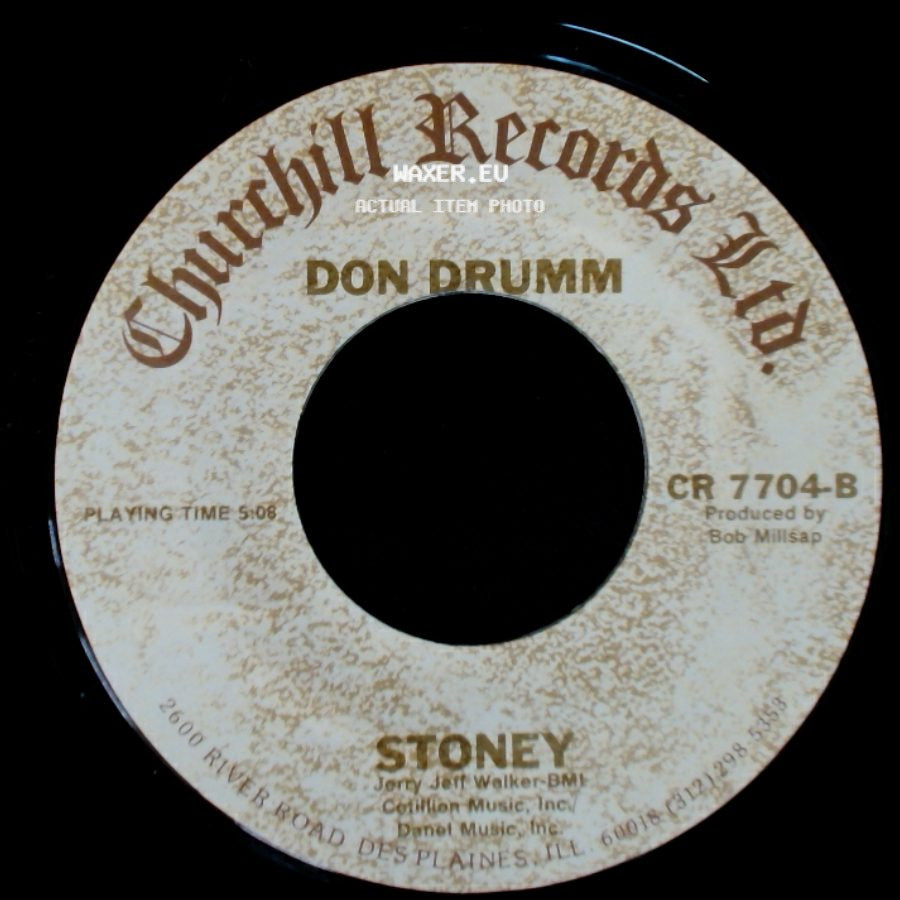 Don Drumm - Bedroom Eyes / Stoney side B