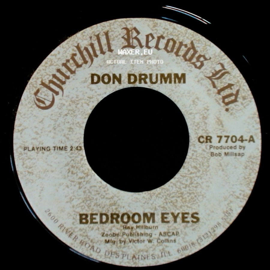 Don Drumm - Bedroom Eyes / Stoney side A