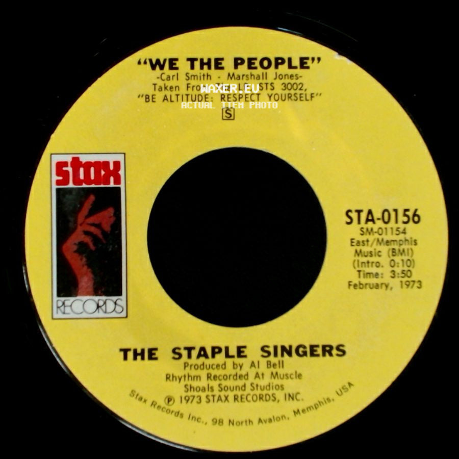 The Staple Singers - Oh La De Da / We The People side B