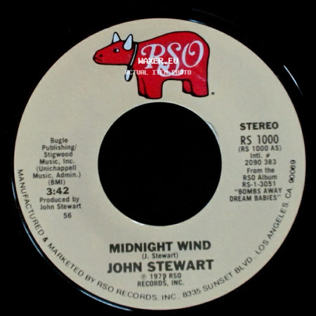 John Stewart - Midnight Wind / Somewhere Down The Line side A