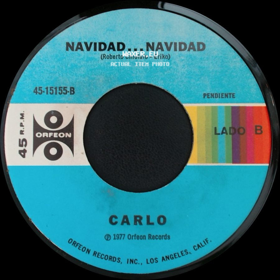 Carlo - Es Navidad / Navidad... Navidad side B