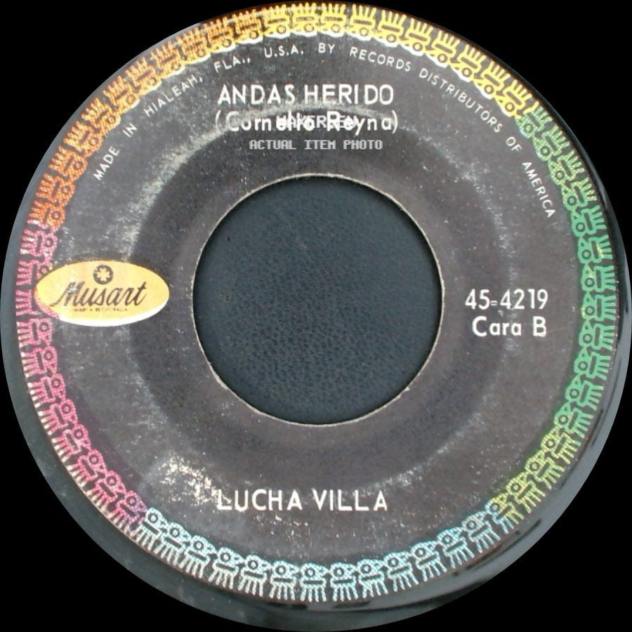 Lucha Villa / Andas Herido - No Volvere / Lucha Villa side B